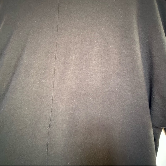 Black Slinky Minimalist Twist Top - Picture 8 of 11